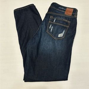 Dear John Distressed Tribecca Straight Leg Jeans